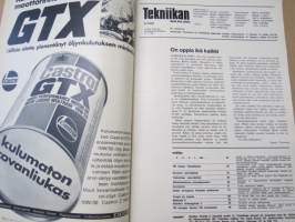 Tekniikan Maailma 1970 nr 6, Avaruuskeskus suomalaisen silmin, testiautot ja turvallisuus, polttoaineen kulutus, Mersu ja koriräätälit tarjosivat silmänruokaa, ym.