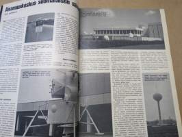 Tekniikan Maailma 1970 nr 6, Avaruuskeskus suomalaisen silmin, testiautot ja turvallisuus, polttoaineen kulutus, Mersu ja koriräätälit tarjosivat silmänruokaa, ym.