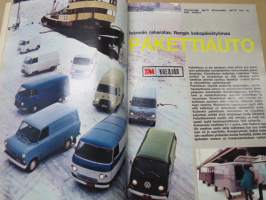 Tekniikan Maailma 1970 nr 6, Avaruuskeskus suomalaisen silmin, testiautot ja turvallisuus, polttoaineen kulutus, Mersu ja koriräätälit tarjosivat silmänruokaa, ym.