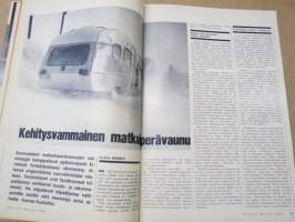 Tekniikan Maailma 1970 nr 8, 70 matkailu-perävaunua, Taloudelliset ja yhteiskunnalliset häiriöt ovat vain väliaikaisia, Avaruusalus joutaa vaikka museoon, ym.