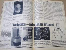 Tekniikan Maailma 1970 nr 8, 70 matkailu-perävaunua, Taloudelliset ja yhteiskunnalliset häiriöt ovat vain väliaikaisia, Avaruusalus joutaa vaikka museoon, ym.
