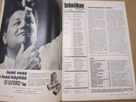 Tekniikan Maailma 1970 nr 10, Pienet ja ketterät Hannoverissa, Salalammen salaisuus, Ideoita sovellutuksia, Laina-autolla lomalle, Hyyryllä petokairaan, ym.