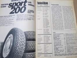 Tekniikan Maailma 1970 nr 12, Mikkolan mittavin rallivotto, TM koeajaa Yamaha DT 1 Enduro 250, koeajo Polski Fiat 125 P