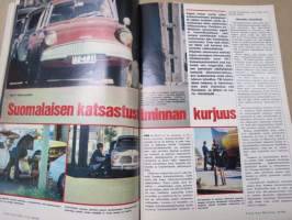 Tekniikan Maailma 1970 nr 16, Yksi markkina-alue idästä länteen, Renault 6tl - Tippakuutosen liriversio, Raaka vesitesti, Suomalaisen katsastustoiminnan kurjuus, ym.