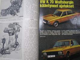 Tekniikan Maailma 1970 nr 18, Ei paluuta persoonattomaan autoon, Autoja unohdetulle kansalle, Lontoon autonäyttely 1970 -Nälkävuosi, Vauxhall - Vivaa ja utopiaa, ym.