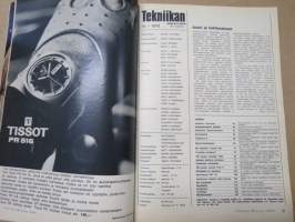 Tekniikan Maailma 1970 nr 19, Avenger 1500 koeajossa, Jenkkien concorde, Inertia-suunnistin käskee, autopilotti ohjaa, Sähkö-isku sauna-Suomeen, Erikoiskellot, ym.