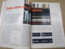 Tekniikan Maailma 1969 nr 7, Koeajossa Sunbeam 900, Alamaailman uusi kulkutie, Kuinka stereo saa äänen elämään, Mp kevät, Kevään viimeiset reet, Fiat 128, ym.