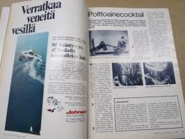 Tekniikan Maailma 1969 nr 7, Koeajossa Sunbeam 900, Alamaailman uusi kulkutie, Kuinka stereo saa äänen elämään, Mp kevät, Kevään viimeiset reet, Fiat 128, ym.
