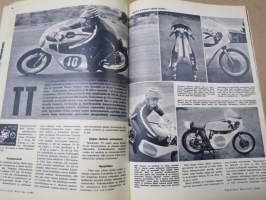 Tekniikan Maailma 1969 nr 8, Herra Tasavallan Presidentti, haluaisimme esitellä teille sopivan auton, Neljä ässää, Urheiluauto-näyttely Tokiossa, ym.