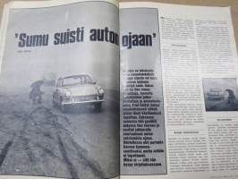 Tekniikan Maailma 1969 nr 10, Brightonin pyörät, Mallikas tähtihalli, Fiat 128,Maailma ylös-alaisin, Sumu suisti auton ojaan,Elintaso mopo ja tavallinen Tunturi, ym.