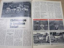 Tekniikan Maailma 1969 nr 10, Brightonin pyörät, Mallikas tähtihalli, Fiat 128,Maailma ylös-alaisin, Sumu suisti auton ojaan,Elintaso mopo ja tavallinen Tunturi, ym.