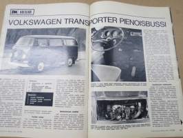 Tekniikan Maailma 1969 nr 10, Brightonin pyörät, Mallikas tähtihalli, Fiat 128,Maailma ylös-alaisin, Sumu suisti auton ojaan,Elintaso mopo ja tavallinen Tunturi, ym.