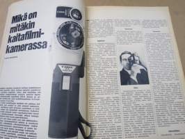 Tekniikan Maailma 1969 nr 12,  Kesän harrastukset ja kurssit, Mikä on mitäkin kaitafilmi-kamerassa, Urheilullisuutta ja linjakkuutta pienellä rahalla, ym.