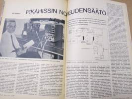 Tekniikan Maailma 1969 nr 12,  Kesän harrastukset ja kurssit, Mikä on mitäkin kaitafilmi-kamerassa, Urheilullisuutta ja linjakkuutta pienellä rahalla, ym.