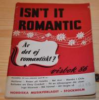 Visbok  86  Isn´t it romantic