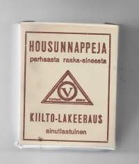 Housunnappeja parhaasta raaka-aineesta kiiltolakeeraus ainutlaatuinen 1 krossi = 144 kpl täysi alkuperäinen tuotepakkaus   7 x 6 x 2,5 cm