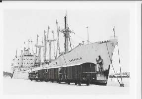 Sagaholm  - laivapostikortti  postikortti laivakortti kulkematon