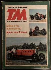 Tekniikan Maailma - 5/1965 - Maaliskuu II - Koelennossa Cessna F 172 ja koeajossa Mini.