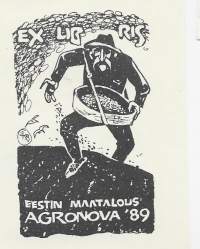 Eestin Maatalous Agrinova 89- Ex Libris