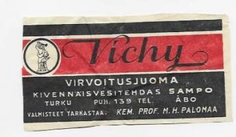 Vichy -   juomaetiketti