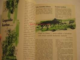 Viiniposti suvinumero 1967, mitä viiniä tarjoilette vieraillenne? Anneli Cairenius, Pirkko Wicksröm, sangria