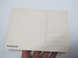 Volvo 343 1977 -mainospostikortti / advertising post card