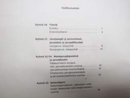 Volvo 343 Huoltokäsikirja - Korjaus ja huolto - Osa 5 - Jarrut -korjaamokirjasarjan osa
