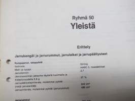 Volvo 343 Huoltokäsikirja - Korjaus ja huolto - Osa 5 - Jarrut -korjaamokirjasarjan osa