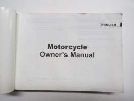 Kawasaki KX250F Motorcucle Owner´s manual / Manuel du Propriétaire / Betriebsanleitung / Manuale Uso e Manutenzione