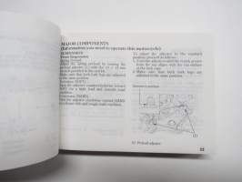 Honda VTR 1000 F Firestorm motorcycle - Owner´s manual / Manuel du conducteur / Fahrer-Handbuch