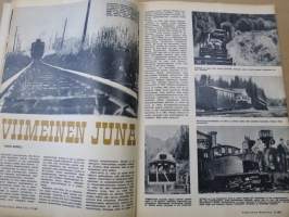 Tekniikan Maailma 1967 nr 17, Mikä on MK-moottori?, Kohu keksinnöstä, Viimeinen juna, Matti korjula -Auto aamulämpimäksi, Kawasaki JI 85, Sähköruti, ym.