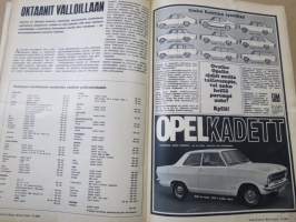 Tekniikan Maailma 1967 nr 17, Mikä on MK-moottori?, Kohu keksinnöstä, Viimeinen juna, Matti korjula -Auto aamulämpimäksi, Kawasaki JI 85, Sähköruti, ym.