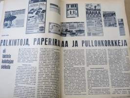Tekniikan Maailma 1967 nr 10, Jalopuuta muovilla ja Gammasäteillä, Palkintoja, paperirahaa ja pullonkorkkeja, Keksijät kokoontuvat, Radio asema tunturissa, ym.