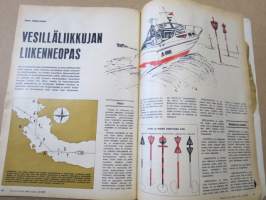 Tekniikan Maailma 1967 nr 10, Jalopuuta muovilla ja Gammasäteillä, Palkintoja, paperirahaa ja pullonkorkkeja, Keksijät kokoontuvat, Radio asema tunturissa, ym.