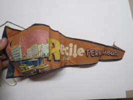 Recife - Pernambuco - Brasil -pennant - souvenier / matkailuviiri