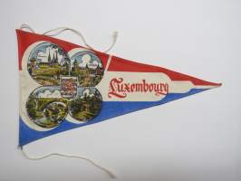 Luxembourg -pennant - souvenier / matkailuviiri