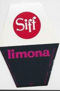 Siff  Limona - juomaetiketti