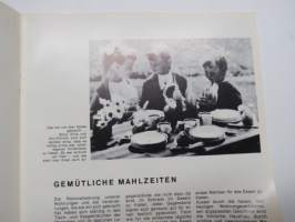 Keramik und glas aus Finnland 1965 nr 1 - Neuheiten frühjahr 1965 - Keramiikka ja lasi -lehden saksankielinen numero, jossa runsas kuvitus Arabia / Nuutajärvi /