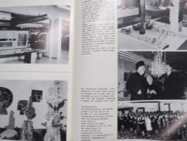 Keramik und glas aus Finnland 1965 nr 1 - Neuheiten frühjahr 1965 - Keramiikka ja lasi -lehden saksankielinen numero, jossa runsas kuvitus Arabia / Nuutajärvi /