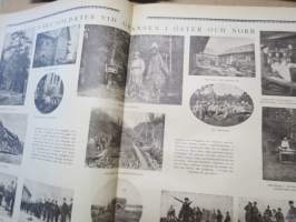 Veckans Krönika - Illustrerad Veckoskrift 1921 -inbunden årgång / sidottu vuosikerta / annual volume