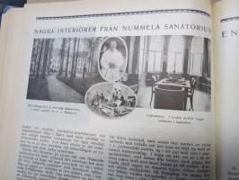 Veckans Krönika - Illustrerad Veckoskrift 1921 -inbunden årgång / sidottu vuosikerta / annual volume