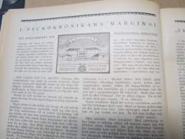 Veckans Krönika - Illustrerad Veckoskrift 1921 -inbunden årgång / sidottu vuosikerta / annual volume