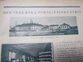 Veckans Krönika - Illustrerad Veckoskrift 1921 -inbunden årgång / sidottu vuosikerta / annual volume