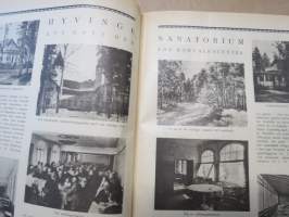 Veckans Krönika - Illustrerad Veckoskrift 1921 -inbunden årgång / sidottu vuosikerta / annual volume