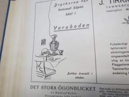 Veckans Krönika - Illustrerad Veckoskrift 1922 -inbunden årgång / sidottu vuosikerta / annual volume