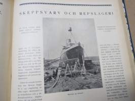 Veckans Krönika - Illustrerad Veckoskrift 1922 -inbunden årgång / sidottu vuosikerta / annual volume