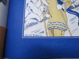 Allas Krönika - Illustrerad Veckoskrift 1927 -inbunden årgång / sidottu vuosikerta / annual volume