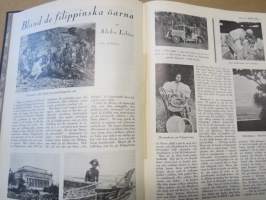 Allas Krönika - Illustrerad Veckoskrift 1932 -inbunden årgång / sidottu vuosikerta / annual volume