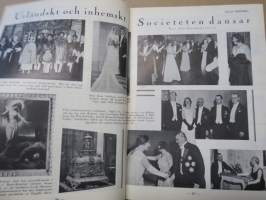 Allas Krönika - Illustrerad Veckoskrift 1932 -inbunden årgång / sidottu vuosikerta / annual volume
