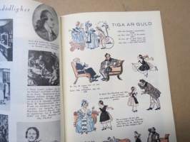 Allas Krönika - Illustrerad Veckoskrift 1932 -inbunden årgång / sidottu vuosikerta / annual volume